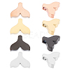 8Pcs 4 Colors 304 Stainless Steel Charms Ion Plating(IP) STAS-UN0029-37-1