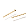 Brass Flat Head Pins KK-H502-01A-G-2