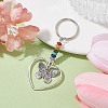 Heart Alloy Pendant Keychain KEYC-JKC00626-05-2