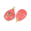 Synthetic Rhodochrosite Pendants KK-B157-42D-05-2