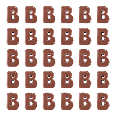 Opaque Acrylic European Beads OACR-TAC0019-006B-1