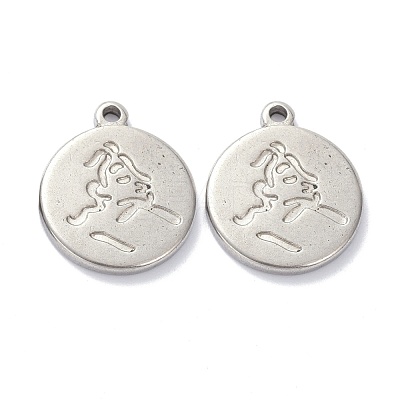 Tarnish Resistant 304 Stainless Steel Pendants STAS-K216-27P-1
