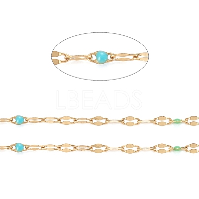 Handmade 304 Stainless Steel Dapped Chains CHS-D026-16L-G-1
