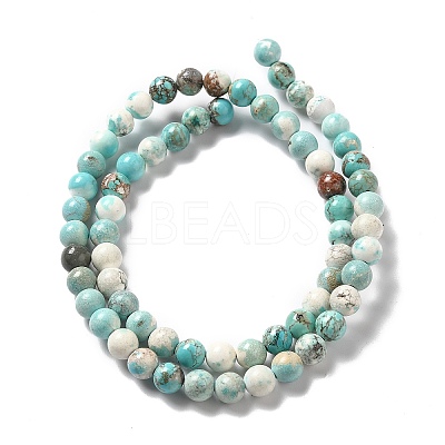 Natural Howlite Beads Strands X-G-L555-02B-02-1