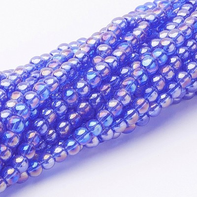 Glass Bead Strands X-GR6mm-23Y-AB-1