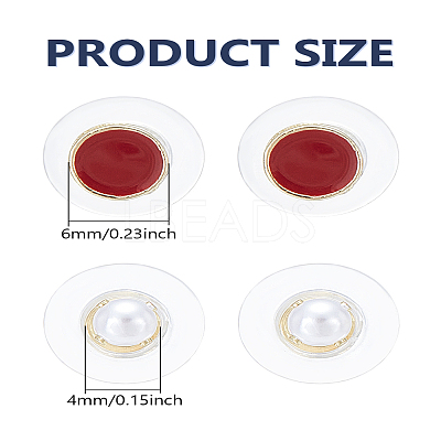 1Set Alloy Stud Earrings EJEW-LP0008-009-1