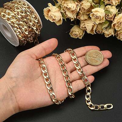 Aluminium Curb Chains CHA-CJC0001-01G-1