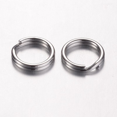 Tarnish Resistant 304 Stainless Steel Split Rings STAS-D438-01-1