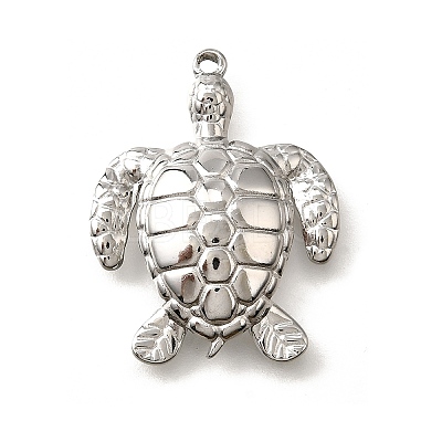 304 Stainless Steel Pendants STAS-C122-15A-P-1