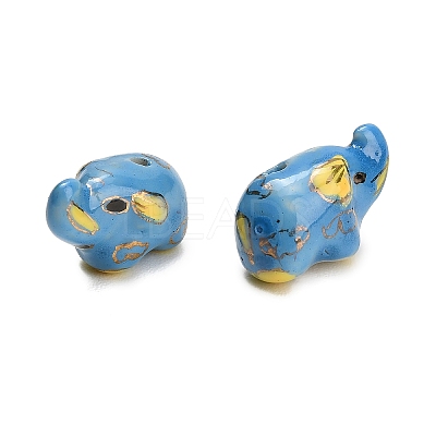 Handmade Porcelain Beads PORC-L084-03B-1