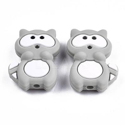Food Grade Eco-Friendly Silicone Focal Beads SIL-T056-03A-1