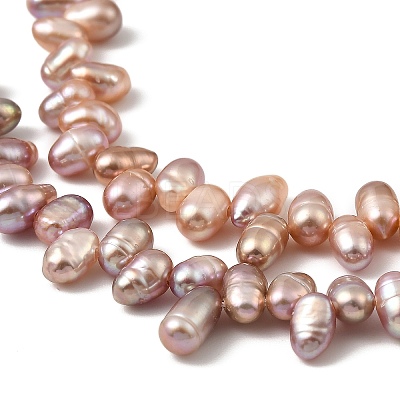 Natural Cultured Freshwater Pearl Beads Strands PEAR-I007-04A-01B-1