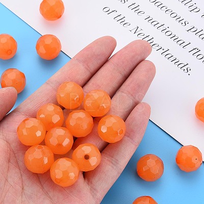Imitation Jelly Acrylic Beads MACR-S373-97C-E05-1