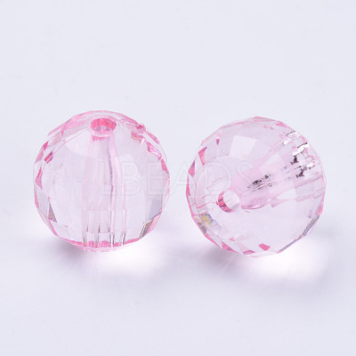 Transparent Acrylic Beads TACR-Q254-22mm-V03-1