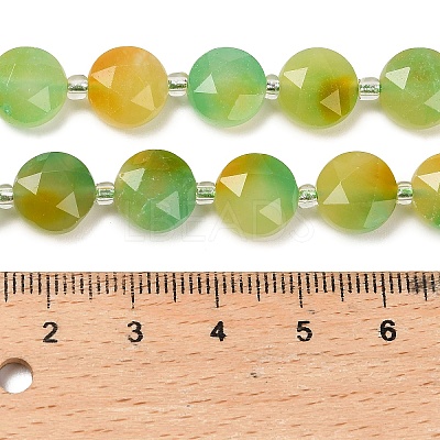 Dyed Natural White Jade Beads Strands G-C116-A181-01C-1