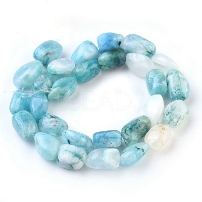 Natural Hemimorphite Beads Strands G-I250-02C-1