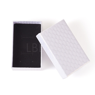 Rhombus Textured Cardboard Gift Storage Boxes LS-CON-TAC0010-03C-01-1