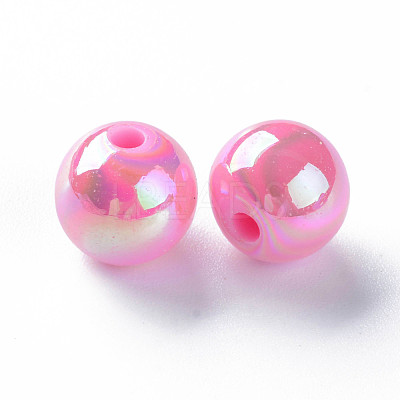 Opaque Acrylic Beads MACR-S370-D10mm-A02-1