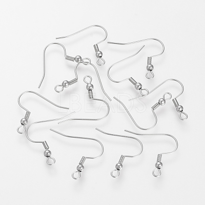 Tarnish Resistant 304 Stainless Steel Earring Hooks X-STAS-S066-11-1