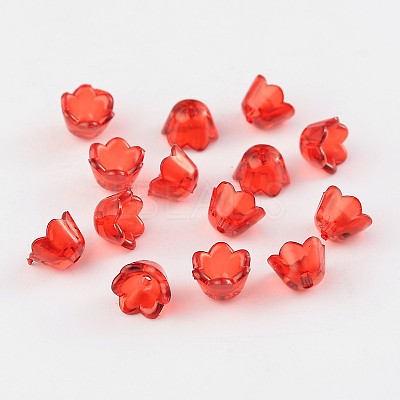 Transparent Acrylic Beads PL548-9-1