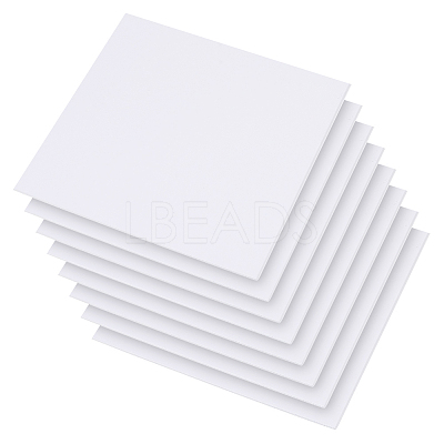 Square PVC Foam Board LS-AJEW-WH0348-588-1
