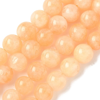 Dyed Natural Malaysia Jade Beads Strands G-G021-02C-11-1