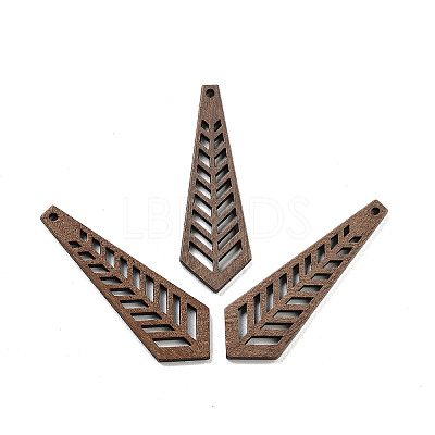 Walnut Wood Pendants FIND-Z050-09G-1