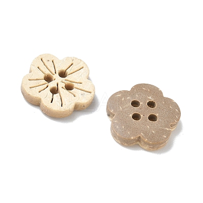 Art Buttons in Round Shape with 4-Hole for Kids NNA0YYR-1