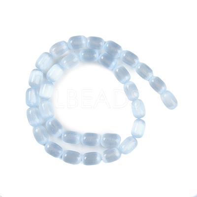 Natural Selenite Beads Strands G-F750-12-1