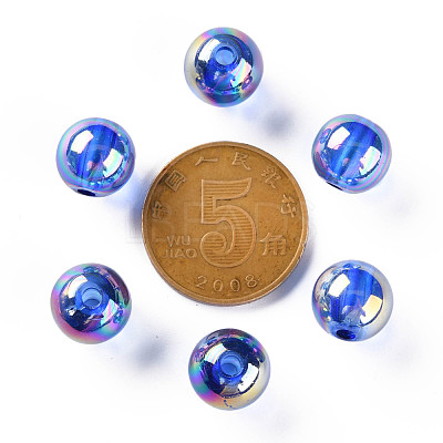 Transparent Acrylic Beads MACR-S370-B10mm-750-1