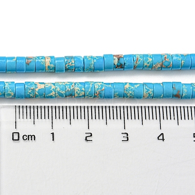Synthetic Imperial Jasper Dyed Beads Strands G-D077-D01-02H-1