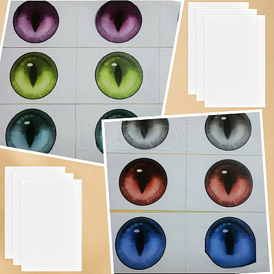 Plastic Mesh Canvas Sheets AJEW-CP0008-79C-1