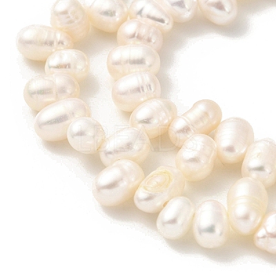 Natural Cultured Freshwater Pearl Beads Strands PEAR-A006-23B-1