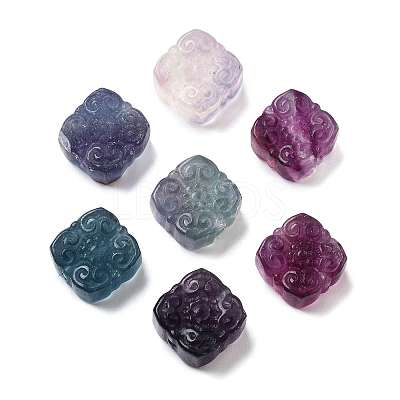 Natural Fluorite Beads G-M088-03-1
