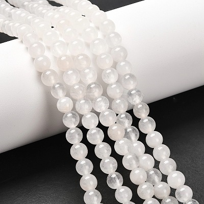 Natural Malaysia Jade Bead Strands X-G-A146-6mm-A29-1