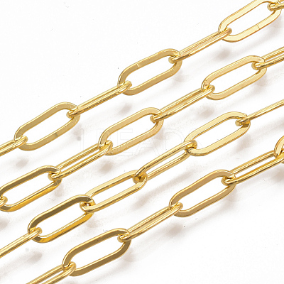 Brass Paperclip Chains CHC-S008-001B-G-1