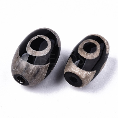 Tibetan Style dZi Beads TDZI-N001-012-1