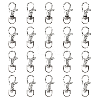 20Pcs Alloy Swivel Lobster Claw Clasps FIND-YW0001-55A-1