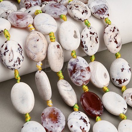 Natural Fire Crackle Agate Beads Strands GG-CBAE0EB-03B-1