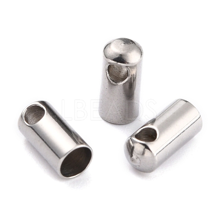 Tarnish Resistant 304 Stainless Steel Cord Ends STAS-H153-03C-P-1
