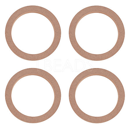 MDF Wooden Spacer Ring for Car Speaker AJEW-WH0304-15-1