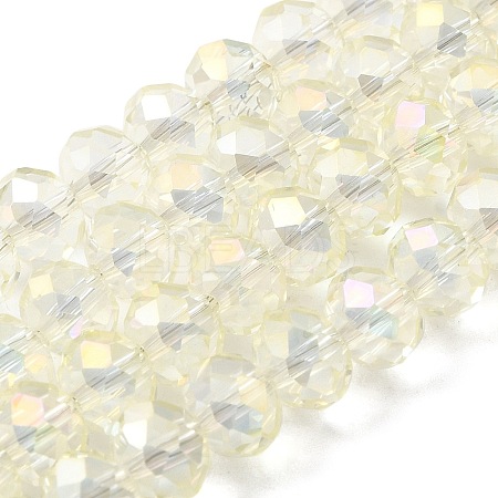 8x5~6.5mm AB Color Plated Electroplate Glass Beads Strands for Jewelry Making X-EGLA-D020-8x5mm-70-1