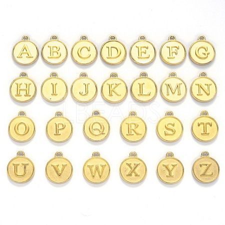 Alloy Pendant Cabochon Settings For Enamel PALLOY-YW0001-10KCG-1