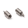 Tarnish Resistant 304 Stainless Steel Terminators STAS-E016-2-2