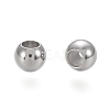 202 Stainless Steel Beads X-STAS-K204-02D-P-3