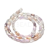 Electroplate Glass Beads Strands EGLA-D030-07A-2