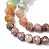 Natural & Synthetic Mixed Gemstone Beads Strands G-D080-A01-01-21-3