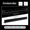 2 Sets 2 Colors Acrylic Sunglasses Organizer Holder AJEW-GA0006-41-2