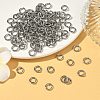 Tarnish Resistant 304 Stainless Steel Open Jump Rings X-STAS-R065-42-6