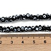 Handmade Evil Eye Lampwork Beads Strands LAMP-A007-02A-04-4